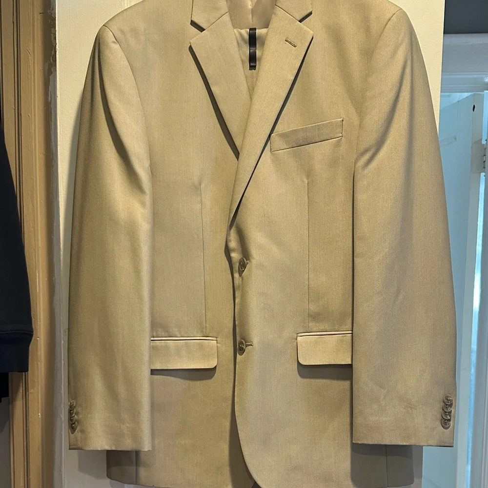 Men's Tan Blazer and pants (set)